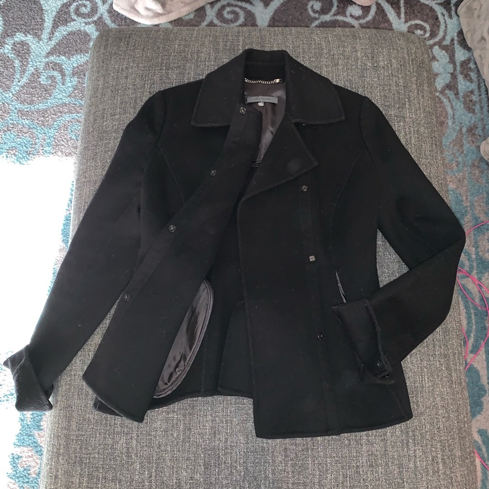 John Varvatos Black blazer jacket size 42 women’s